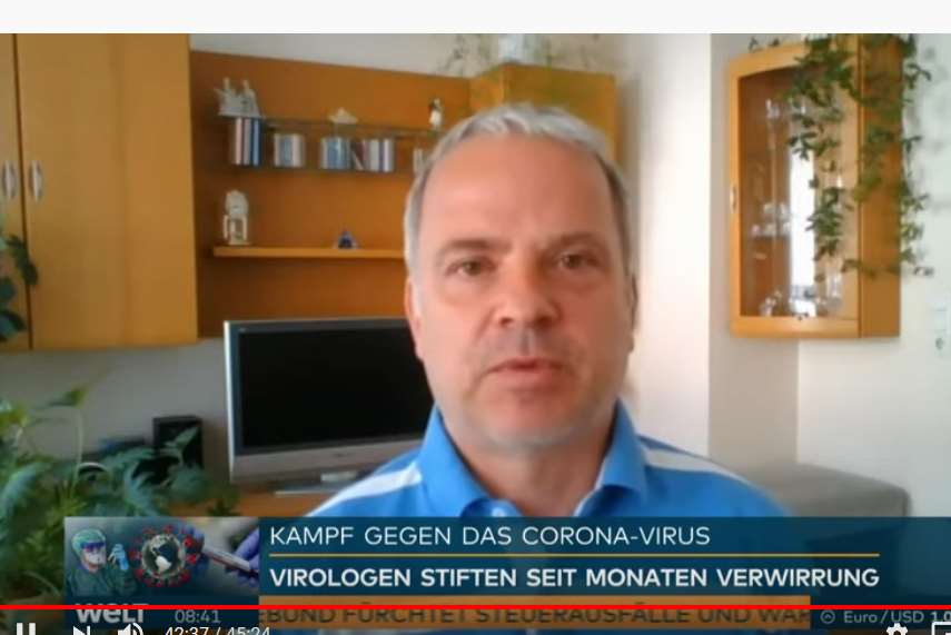 Dr. Martin Strmer mit Untertitel: Virologen stiften Verwirrung