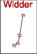 Sternbild: vier Staebe