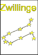 Sternbild: Zwillinge