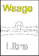 Tiertarot: Beschreibung der Waage: Symbol